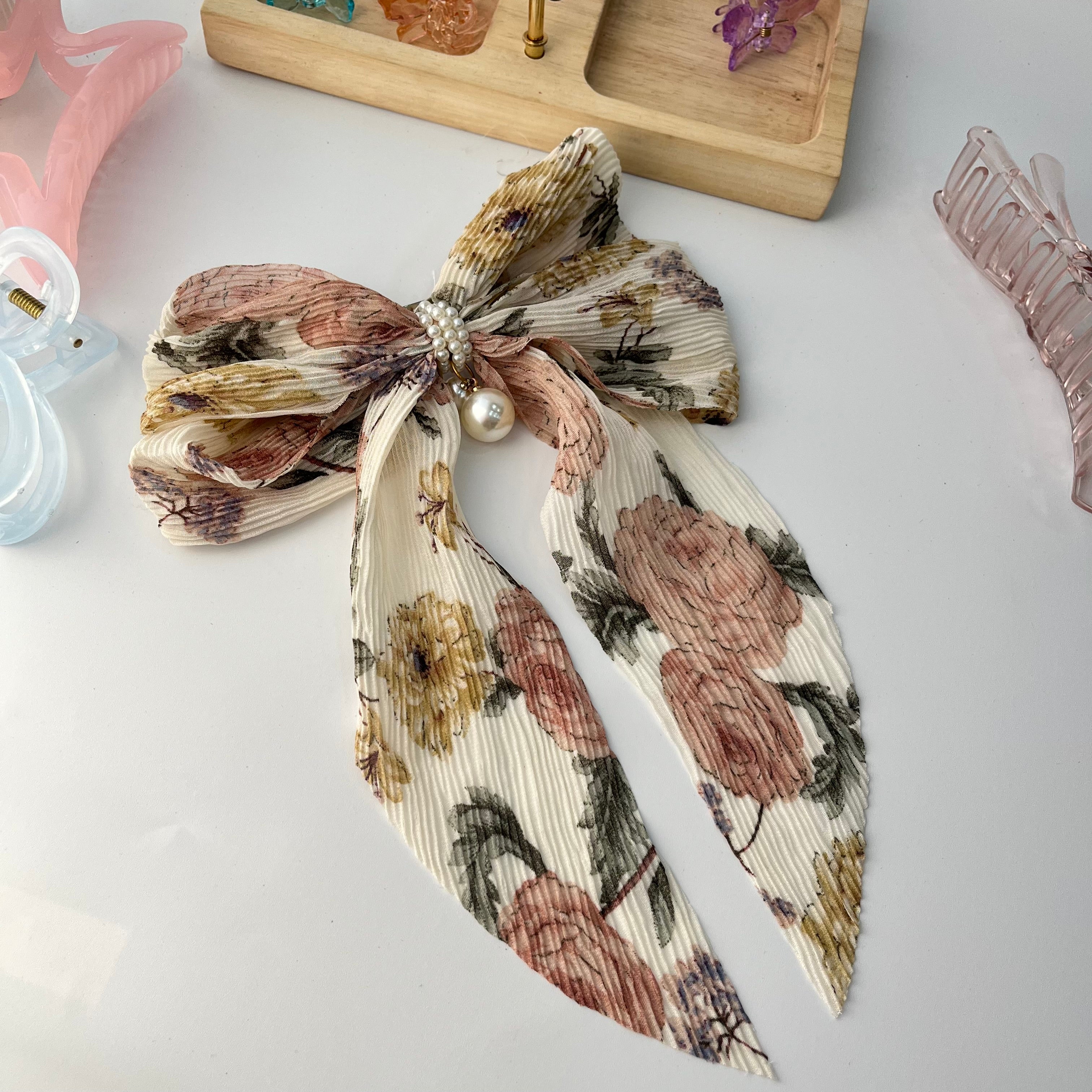 Julia Princess Big Bow Clips