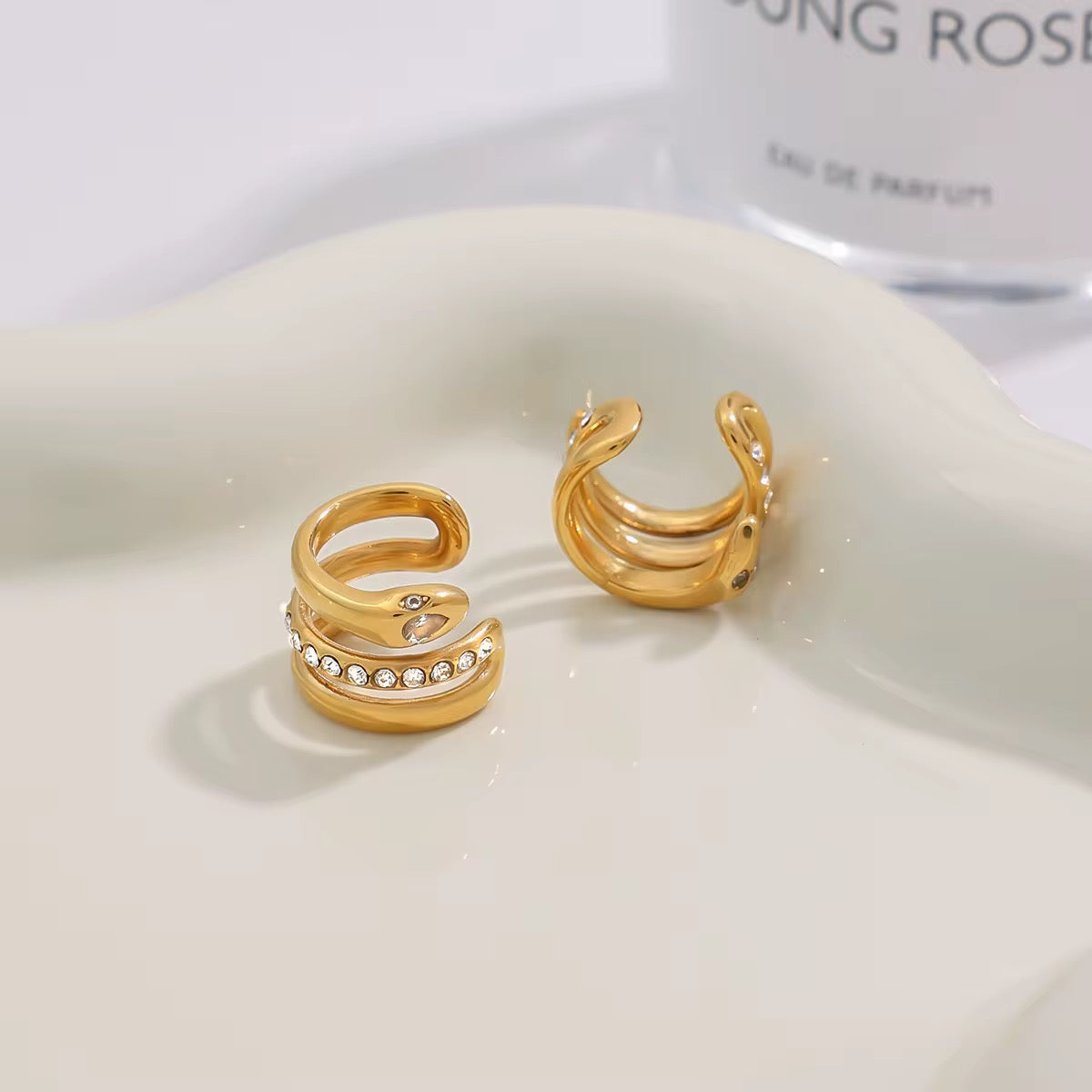 Serpent Style Classy Earcuffs