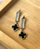 Jepio Silver Clover Earrings