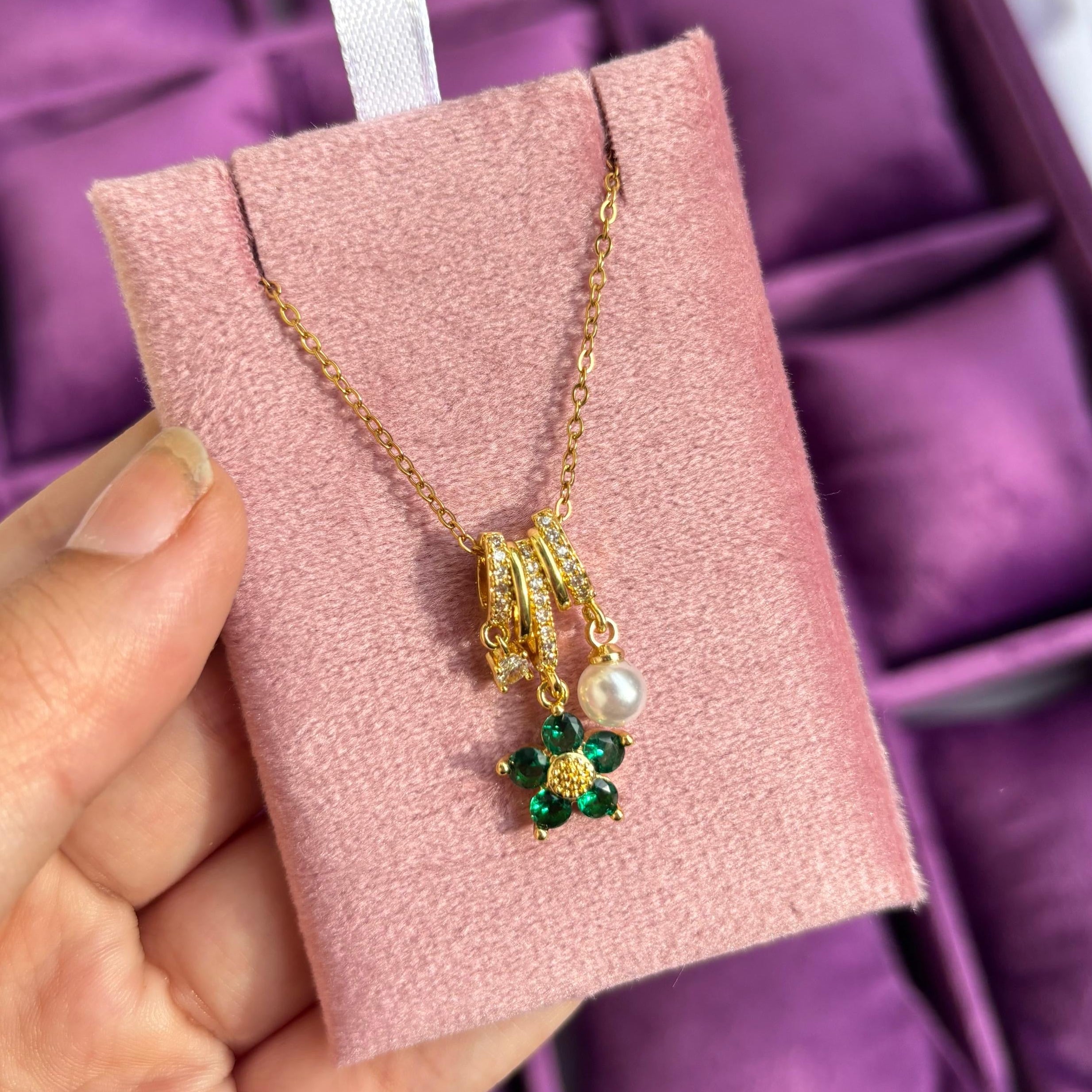 Hevi Colored Charm Necklace