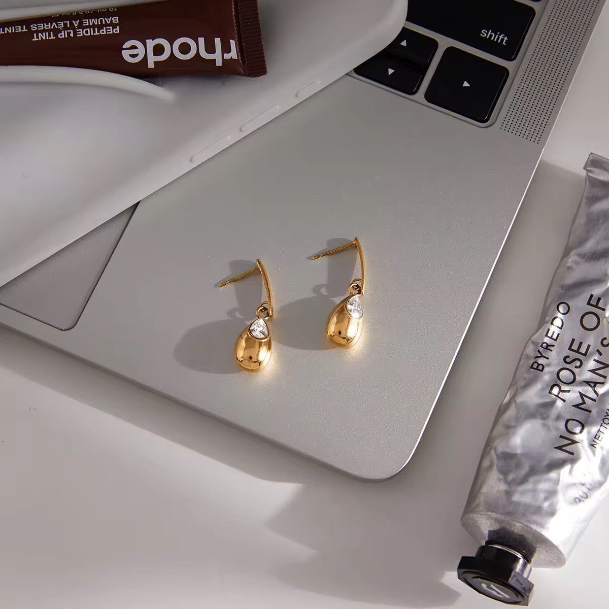 Kiara Drop Diamond Earrings