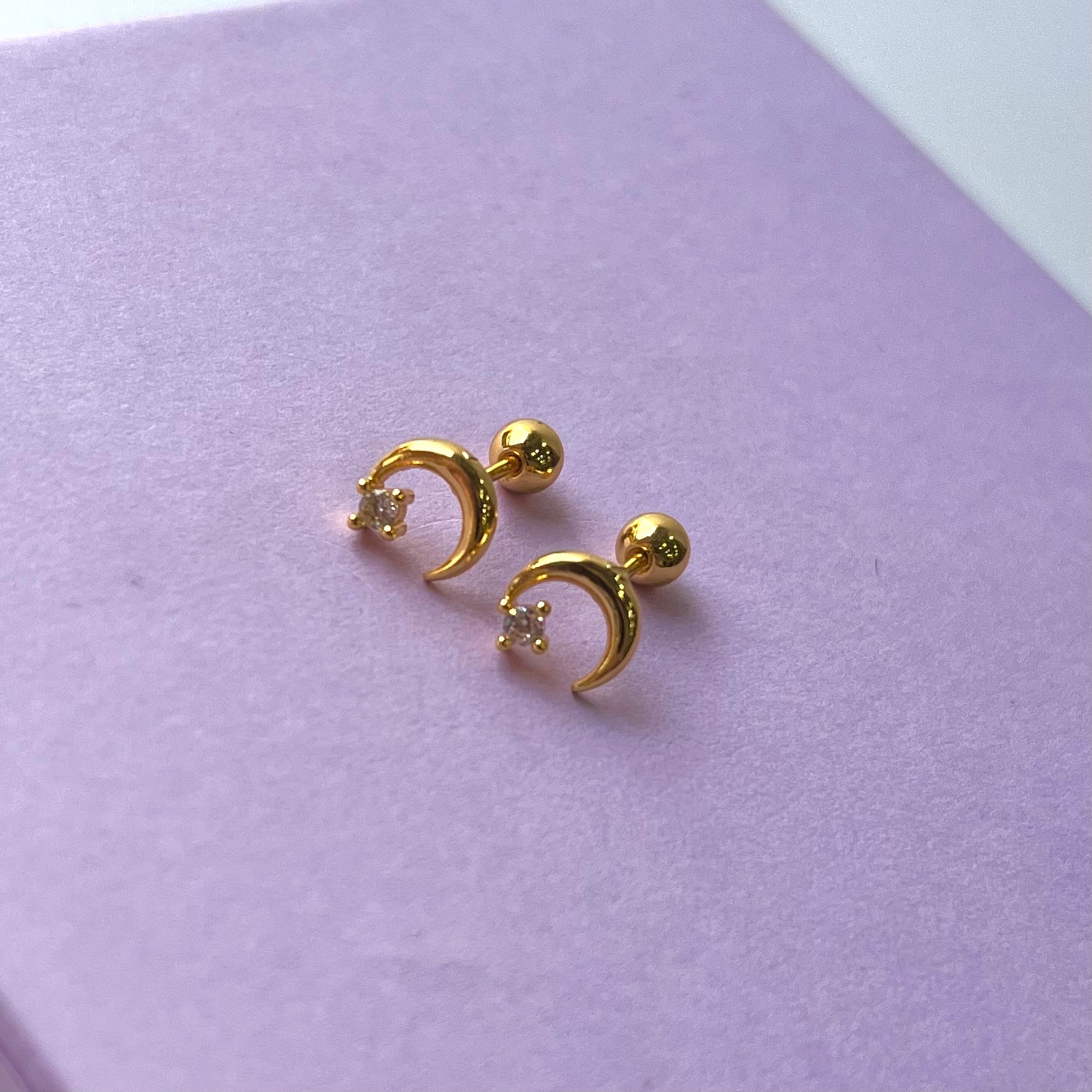 Luna moon Ball Back Studs
