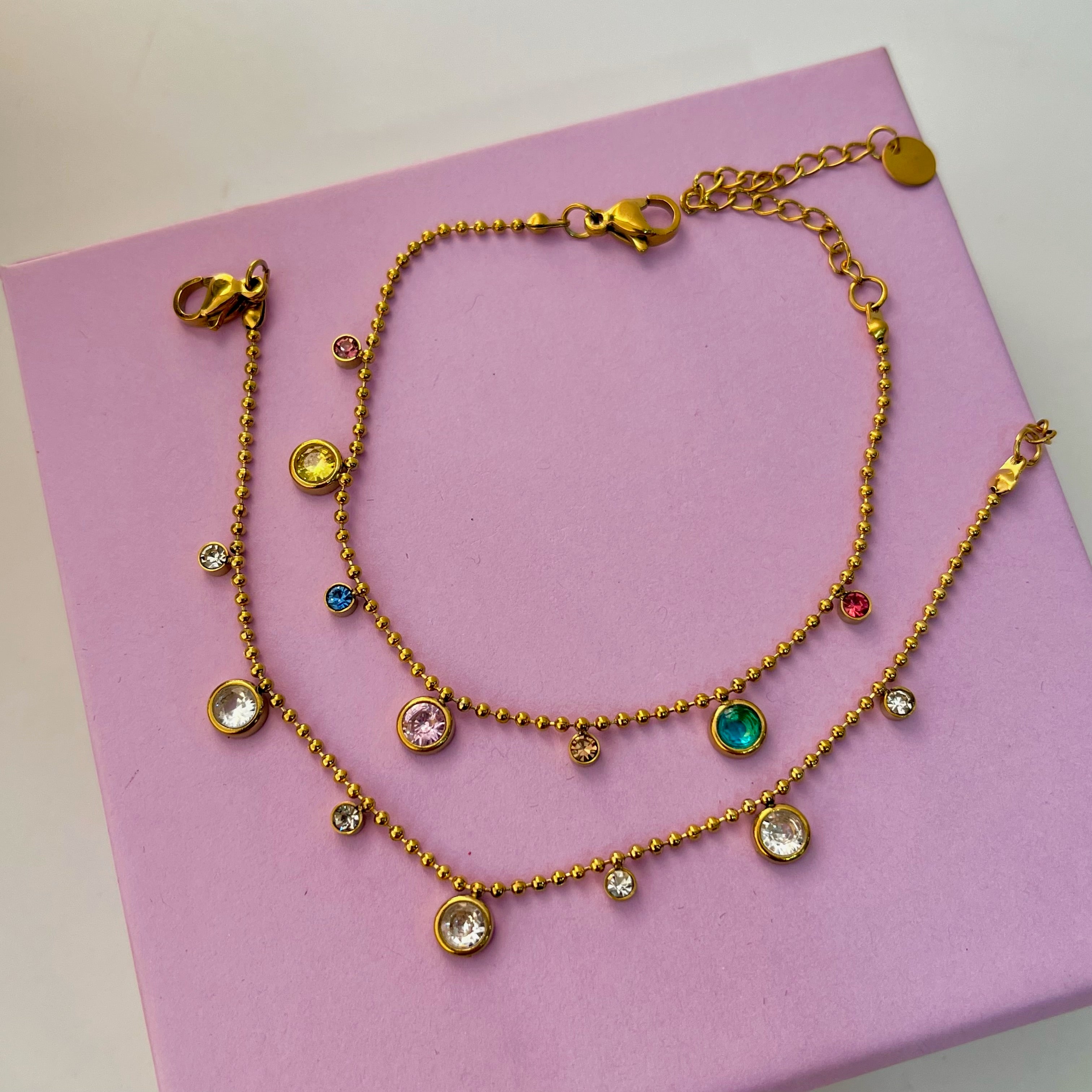 Ferry Round Charms Bracelets