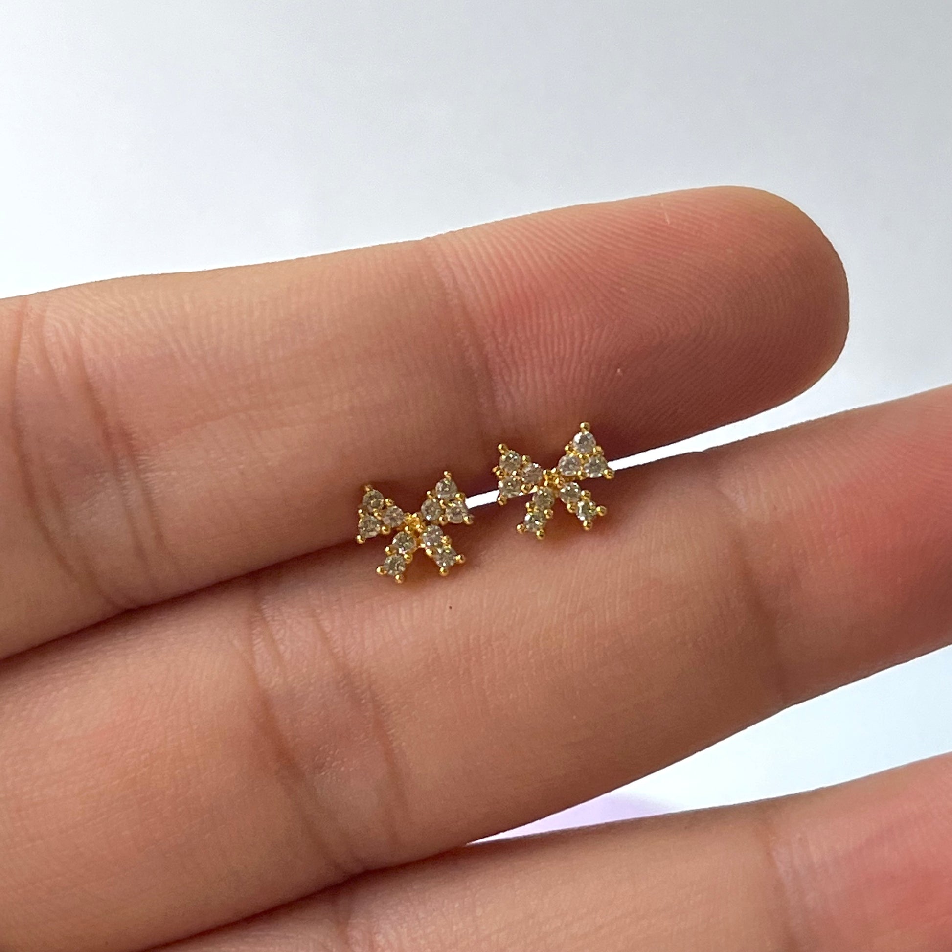 Belli Bow Ball Back Studs