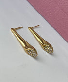 Erica Statement Diamond Earrings