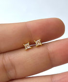 Mini square Ball Back Studs