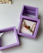 Openable Plastic Jewellery Mini Box