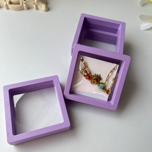 Openable Plastic Jewellery Mini Box