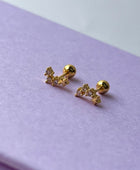 Stella Diamond Ball Back Studs