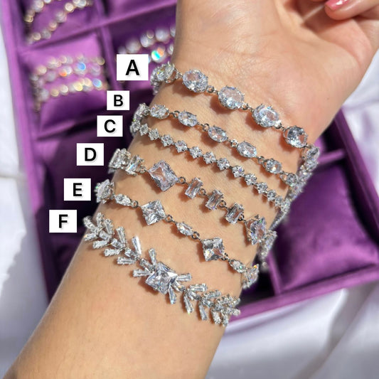 Rapunzel White Stone Bracelets-1