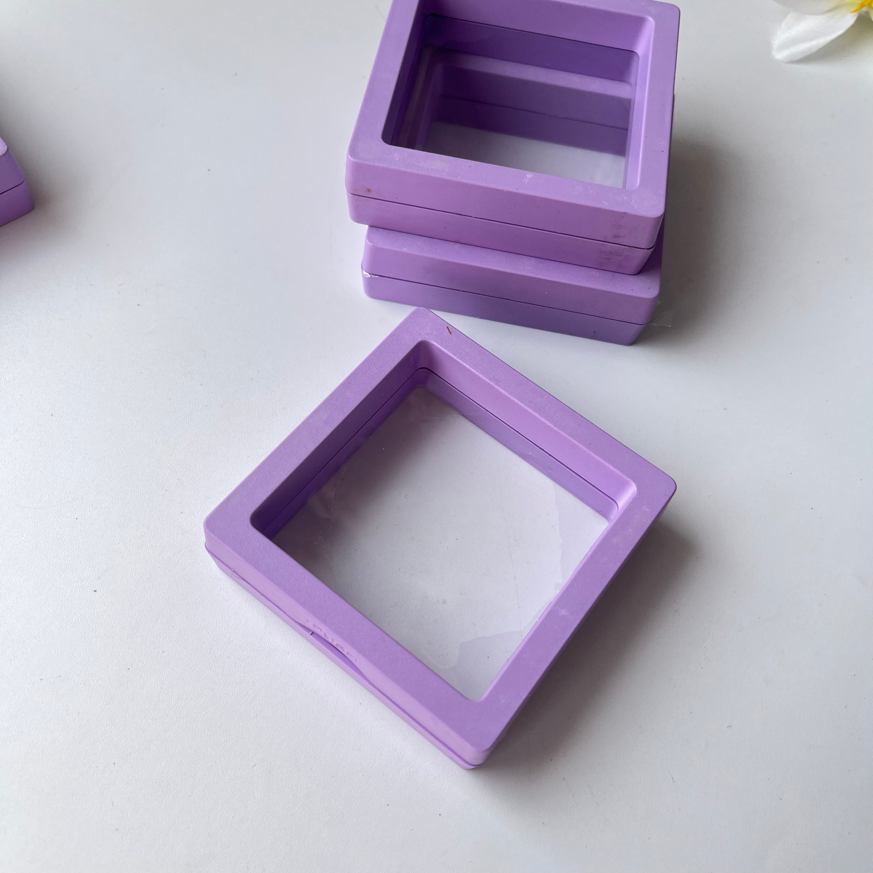 Openable Plastic Jewellery Mini Box
