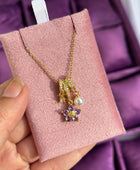 Hevi Colored Charm Necklace