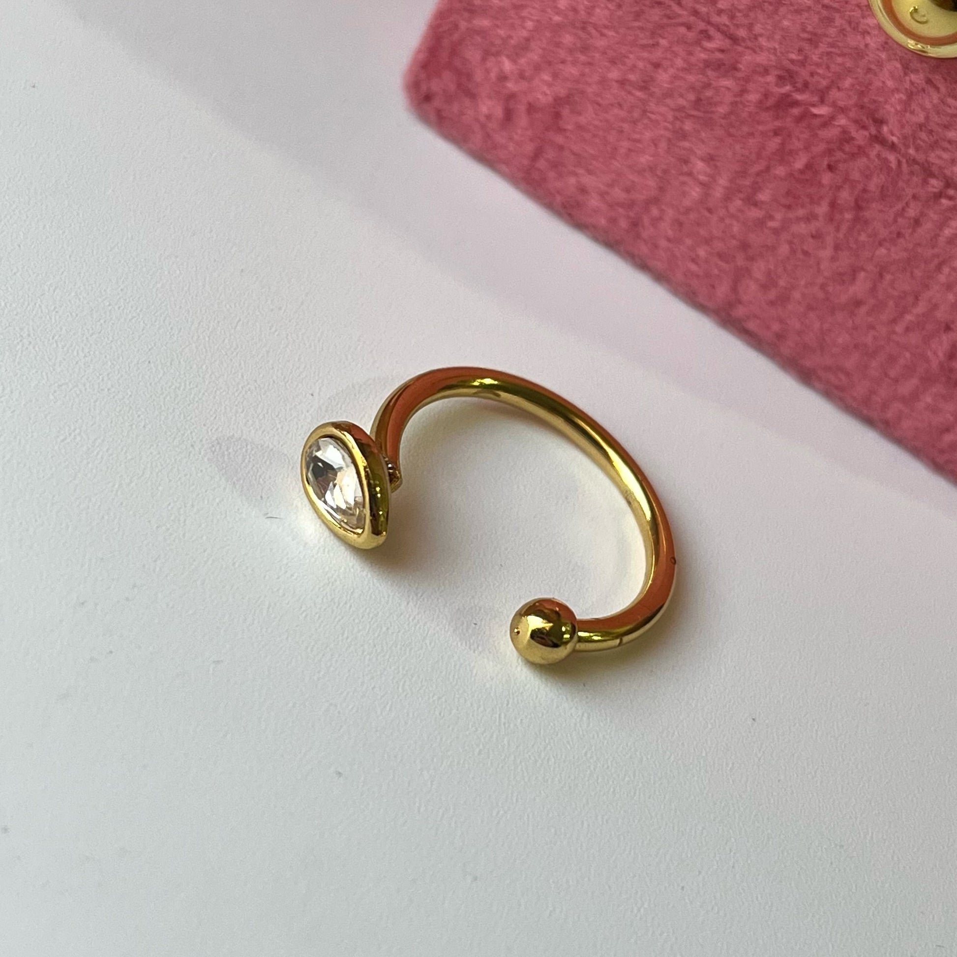 Water Drop Diamond Ring