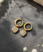 Serra Heart Gold Huggies