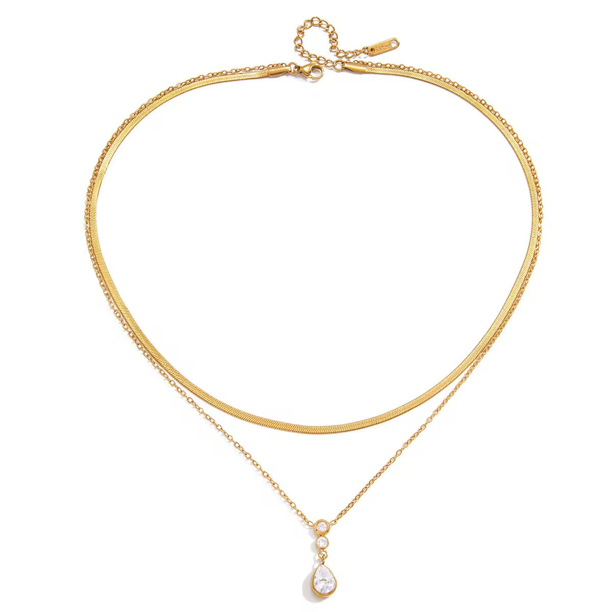 Belle Layered Diamond Necklace
