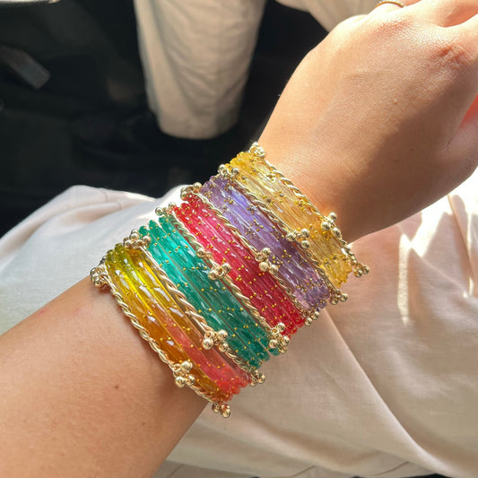 Satrangi Colourfull Kashmiri Bangles Set