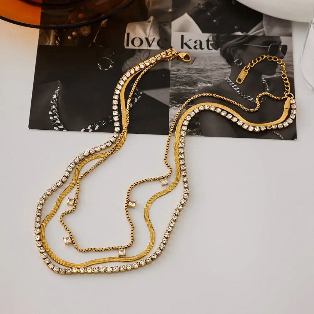 Ginny Layered Statement Necklace