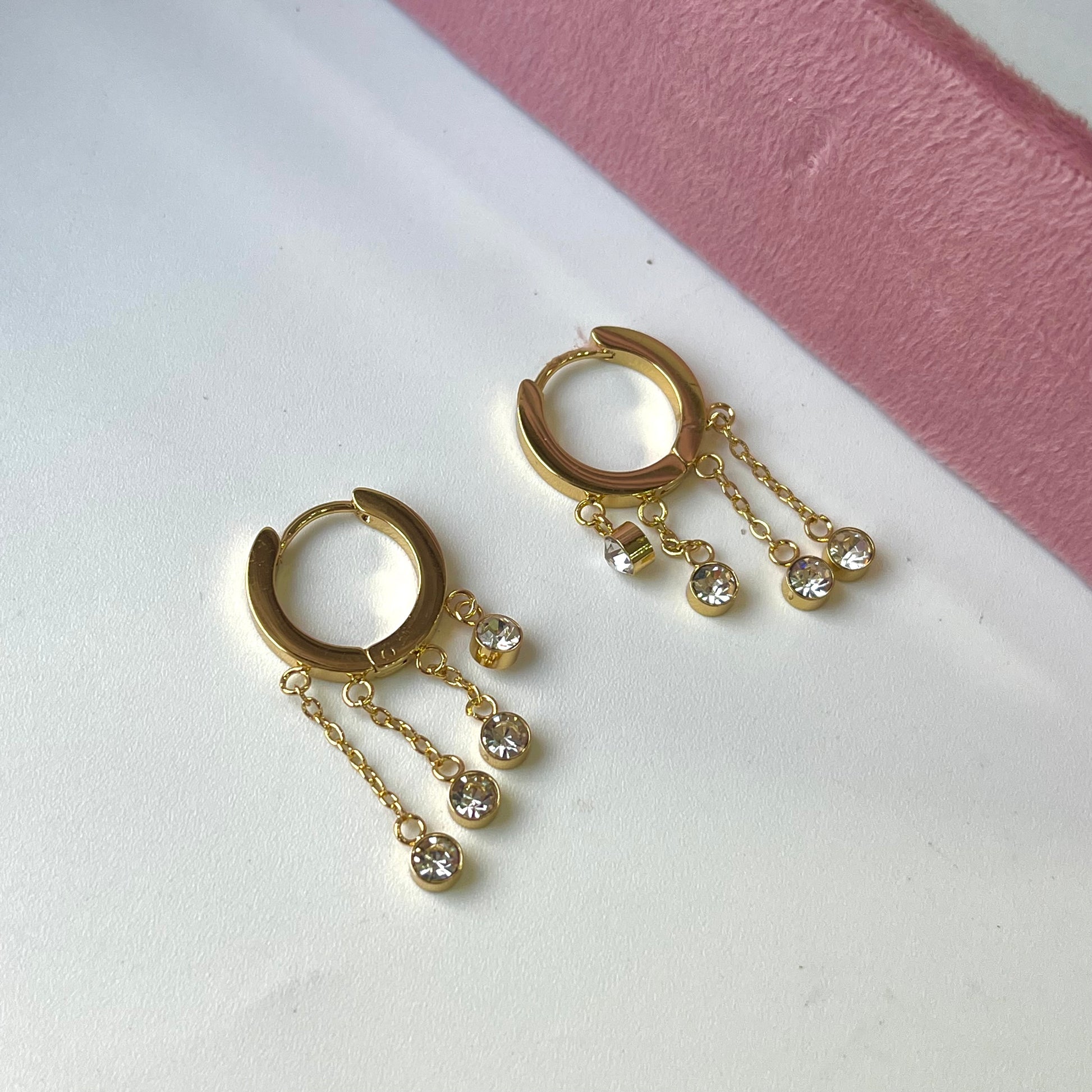 Jhalki Diamond Hanging Earrings