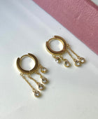Jhalki Diamond Hanging Earrings