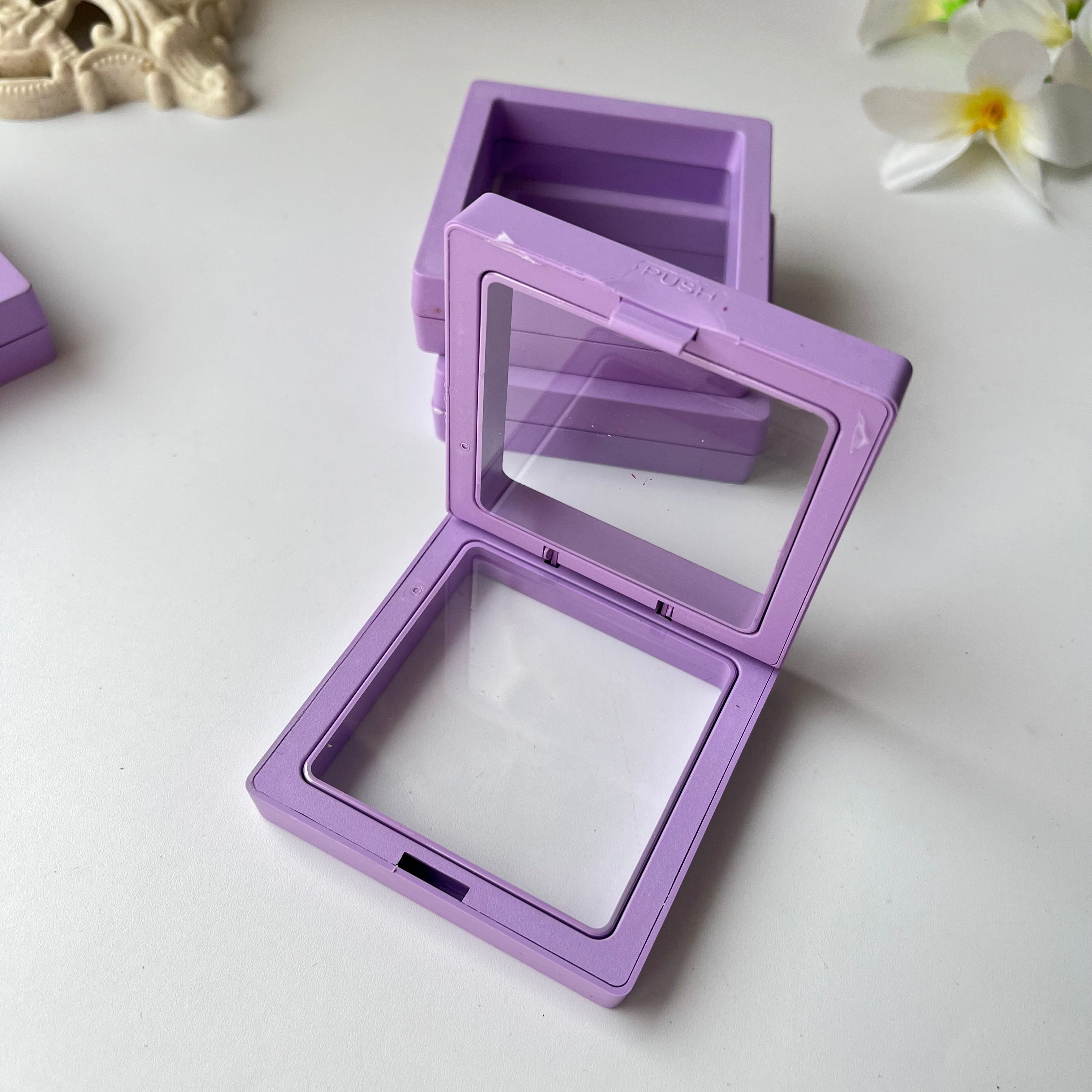 Openable Plastic Jewellery Mini Box