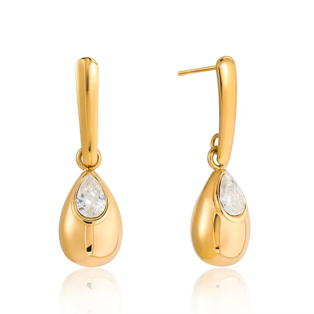 Kiara Drop Diamond Earrings