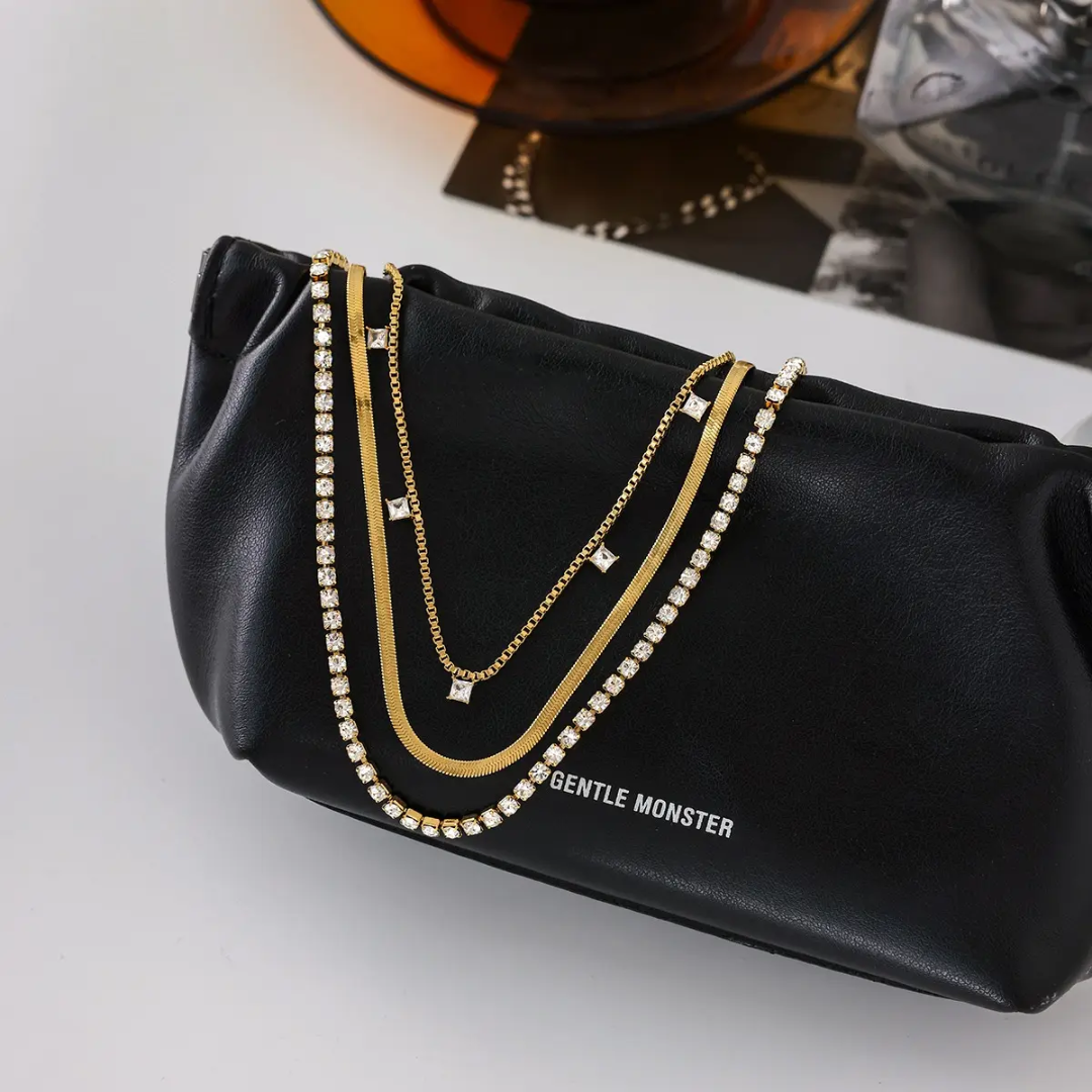 Ginny Layered Statement Necklace