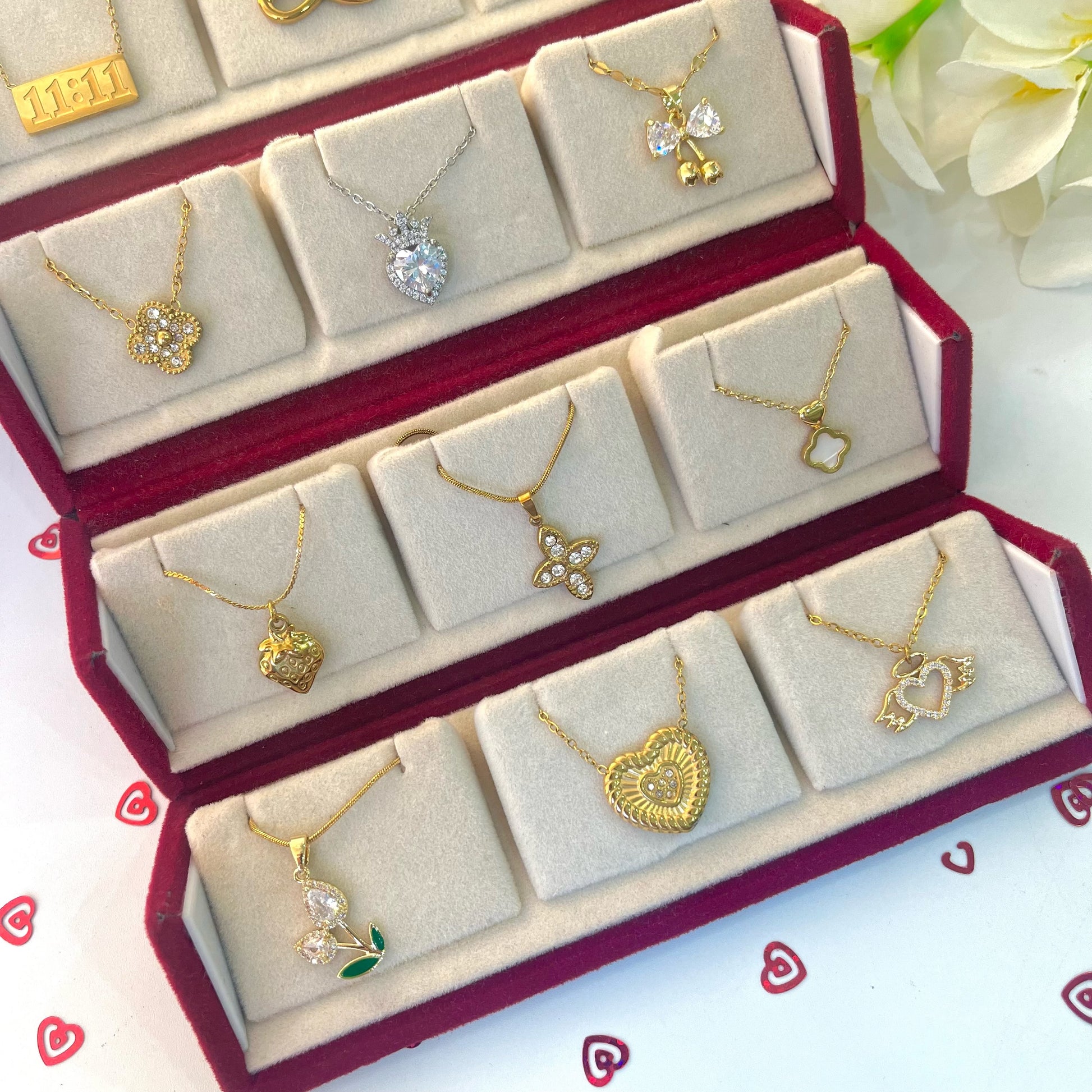 Perfect Gift Of 12 Pieces of Necklaces for her❤️