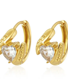 Mashoqa Mini Heart Hoops