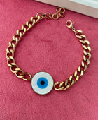 Emilia Eye Rosegold Bracelet