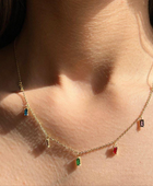 Cusi Multicolor Charm Necklace