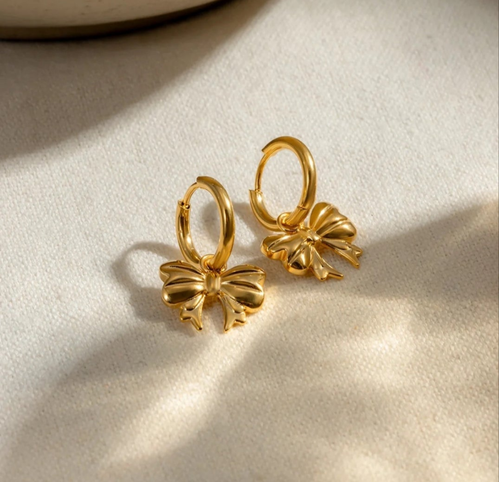Niya Bow Cute Earrings