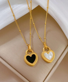 Mejuri Reversible Heart Necklace