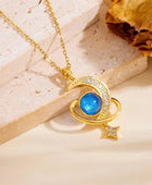 Stvella Blue Moon Necklace
