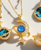 Stvella Blue Moon Necklace