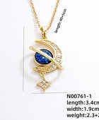 Stvella Blue Moon Necklace