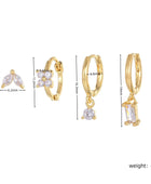 Joyous Piercing Earrings Set