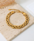 Rolo Link Gold Bracelet