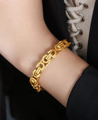 Rolo Link Gold Bracelet
