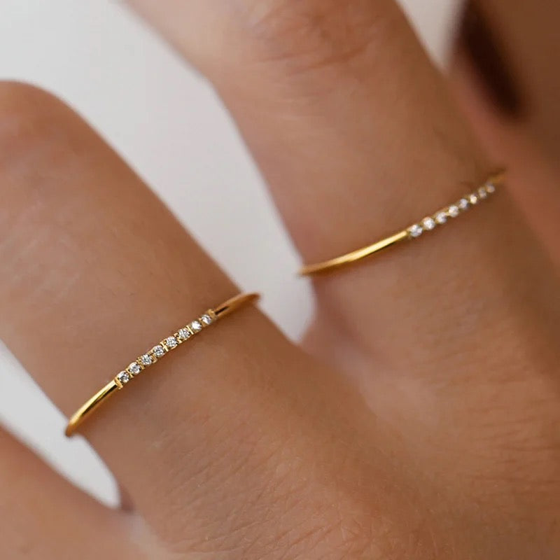 Lafia Minimal Stone Ring