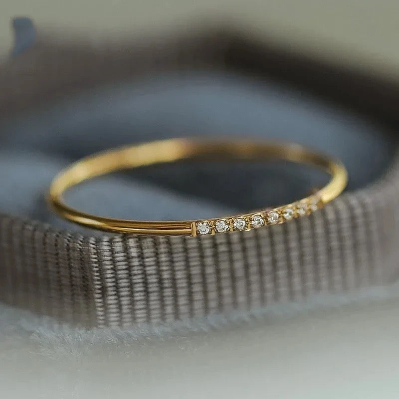 Lafia Minimal Stone Ring