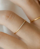 Lafia Minimal Stone Ring