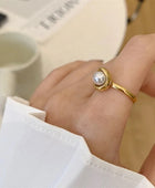 Be the Pearl Gold Ring