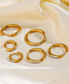 Diamond Glow Daily wear hoops