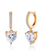 Ceser Love Diamond Huggies