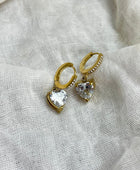 Ceser Love Diamond Huggies