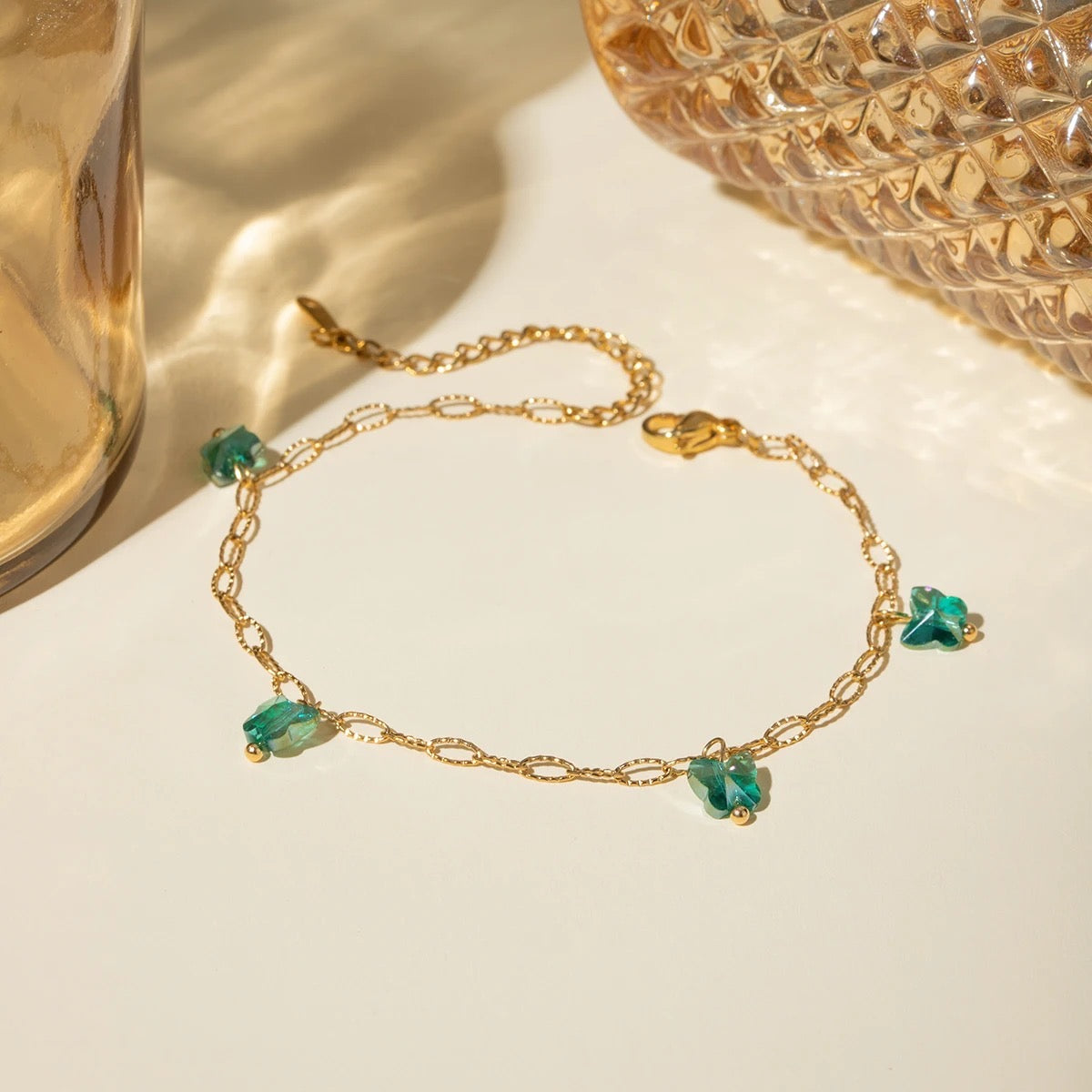 Vski Turquiose Butterfly Bracelet