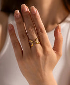 Lynx Statment Gold Ring