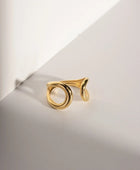 Lynx Statment Gold Ring