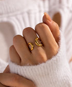 Lynx Statment Gold Ring