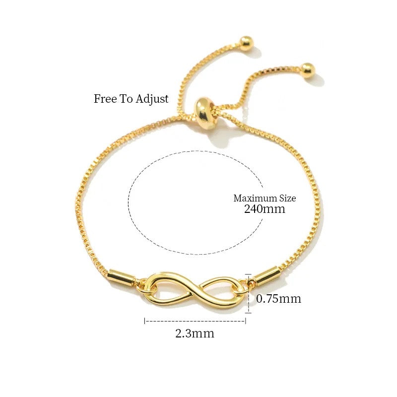Uncountable Love Adjustable Bracelet
